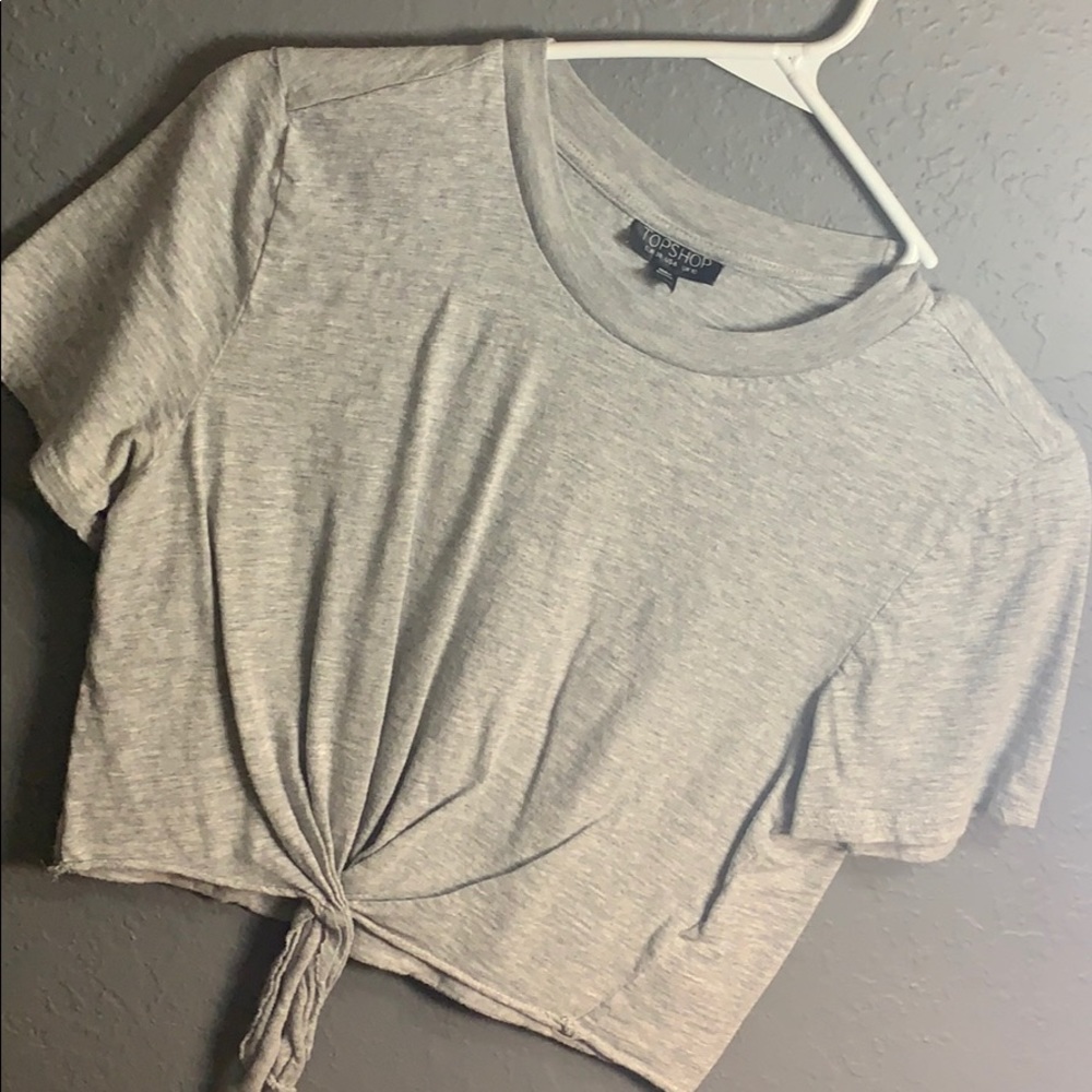TOPSHOP Crop Top Tie